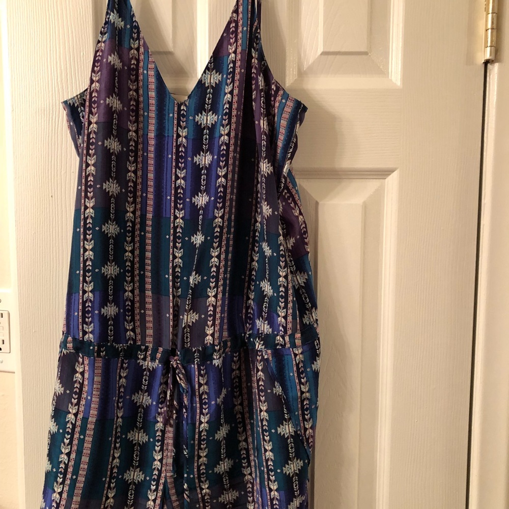 Rory Beca multicolored romper size small.